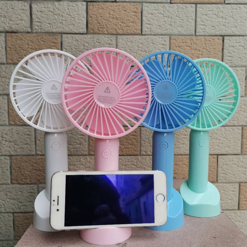 New Handheld USB Small X9 Mini Portable Electric Desktop Charging Phone Stand Fan_voghion.com
