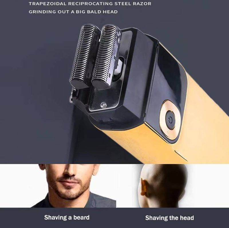 Scraper Barber Shop Professional Reciprocating Beard Knife for Home Use Electric Shavers_voghion.com
