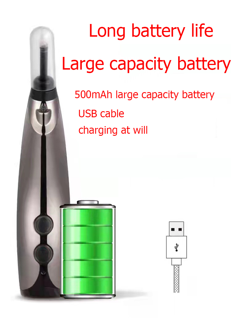 Smart Ohr Reiniger Drahtlose Gehörgang Reinigung Massagegerät Kinder Erwachsene Ohr Picking Werkzeug LED Beleuchtung Ohr Picking Löffel_voghion.com