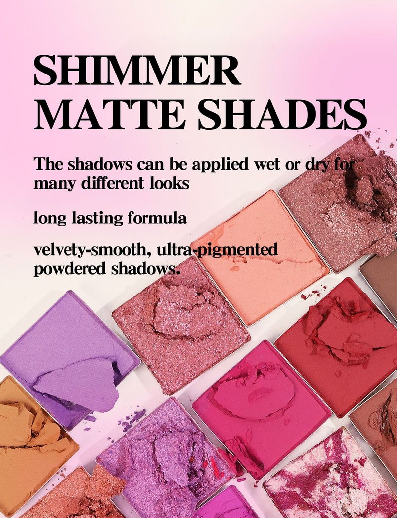 32-color eyeshadow plate Pearl matte makeup repair plate_voghion.com