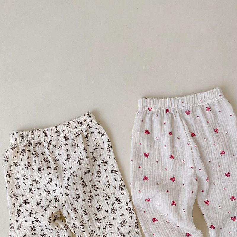 INS Koreaanse versie van trendy baby print katoenen Zou muggenwerende lente zomer zachte casual broek voor zowel jongens als_voghion.com