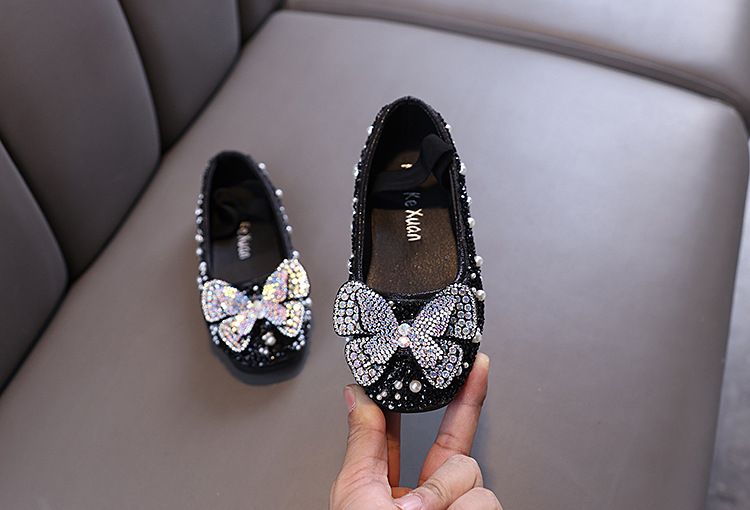 Neu Dame Baby Mädchen Mädchen Prinzessin Diamant Einzelnen Schuh Schuhe Dance_voghion.com