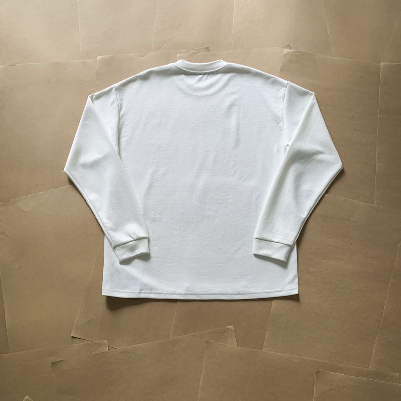 2025d Herbst Winter Solona Konstante Warme Leder Gebürstet Kleine Ausschnitt Basis Hemd Kurze T-Shirt Langarm Top Für Männer_voghion.com