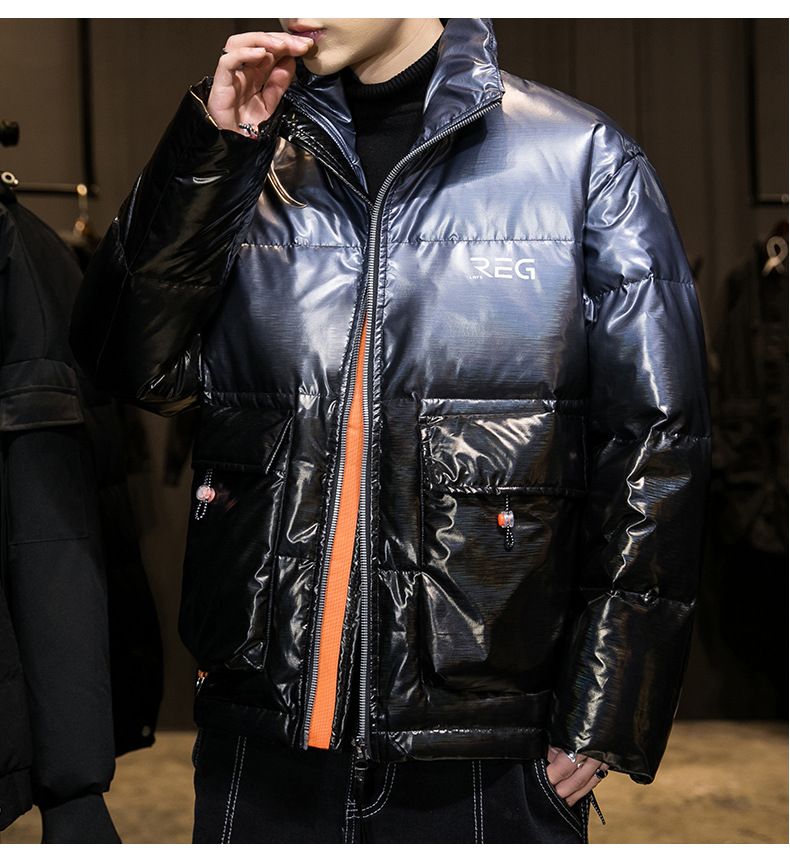 Men's Lightweight Down Jacket With Hood Water-Resistant & Machine Washable, 550 Fill Power White Duck Feather Slim Fit For Travel Outdoor Activities_voghion.com