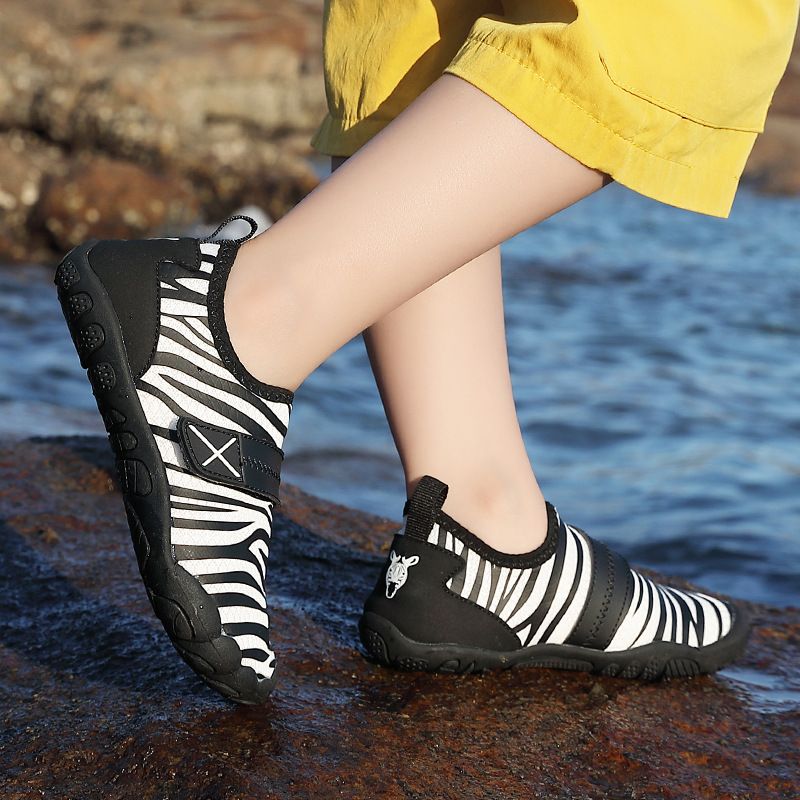 Scarpe da trekking anfibie traspiranti antiscivolo per bambini e bambine, da spiaggia, ad asciugatura rapida, adatte a genitori e figli._voghion.com