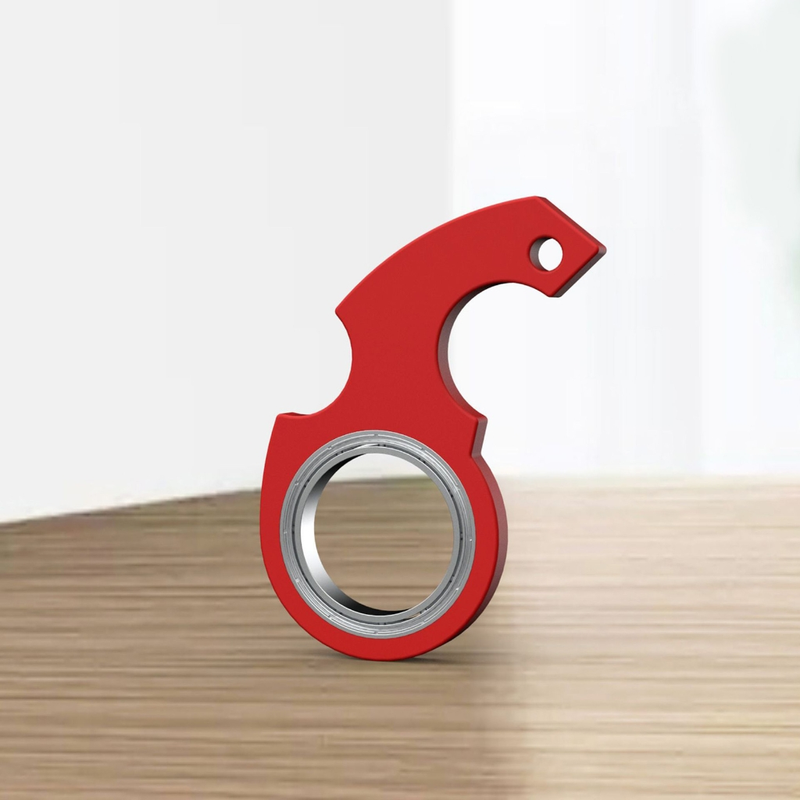 Stress Reliever Toy Spinning Keychain Spinner Pocket Toy Key Ring Spinner Toy_voghion.com