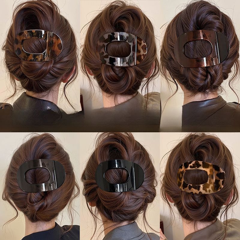 Abalone Claw Women, High-End Feel, 2025 New Flat Clip, Large Duckbill For Back Of Head, Hair Accessory Clip_voghion.com