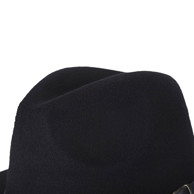 XinWq Fedora-Hut, einfarbig, verstellbar, britischer Stil, Jazz-Kappe, Kostümzubehör, Streetwear_voghion.com