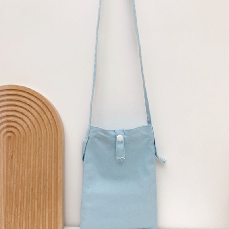 Borsa a tracolla piccola quadrata in tela minimalista, a tinta unita, portatile, per donna_voghion.com