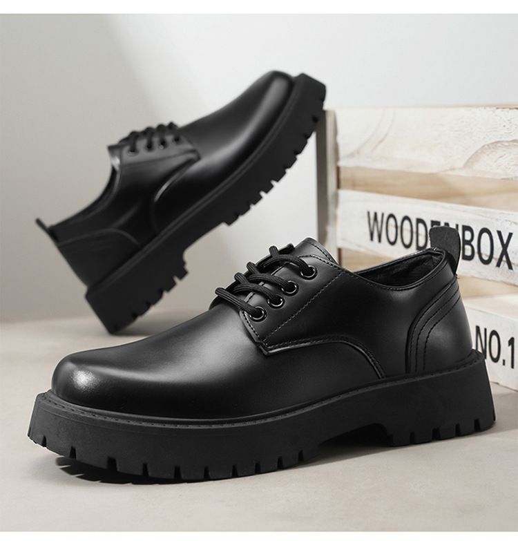 Waterdichte zwarte werkschoenen voor heren, voor chefs - antislip rubberen zool, comfortabele en stijlvolle werkschoenen voor professionals_voghion.com