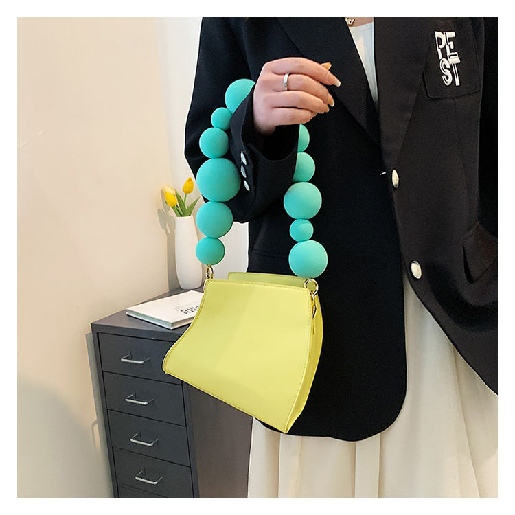 Tangzhu ins borsa a forma di palla a bolle design di nicchia banana per donna 2023 nuova versatile borsa a tracolla con una spalla_voghion.com