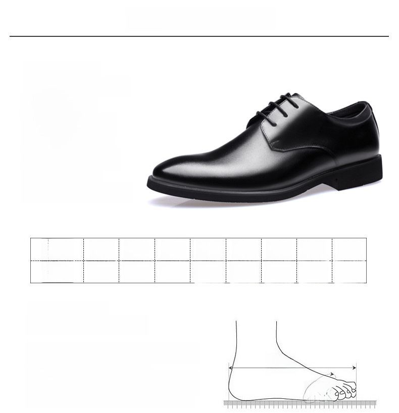 Chaussures en cuir pour hommes printemps et automne nouvelles chaussures d'affaires formelles décontractées pour hommes bureau britannique jeunesse mariage du marié_voghion.com