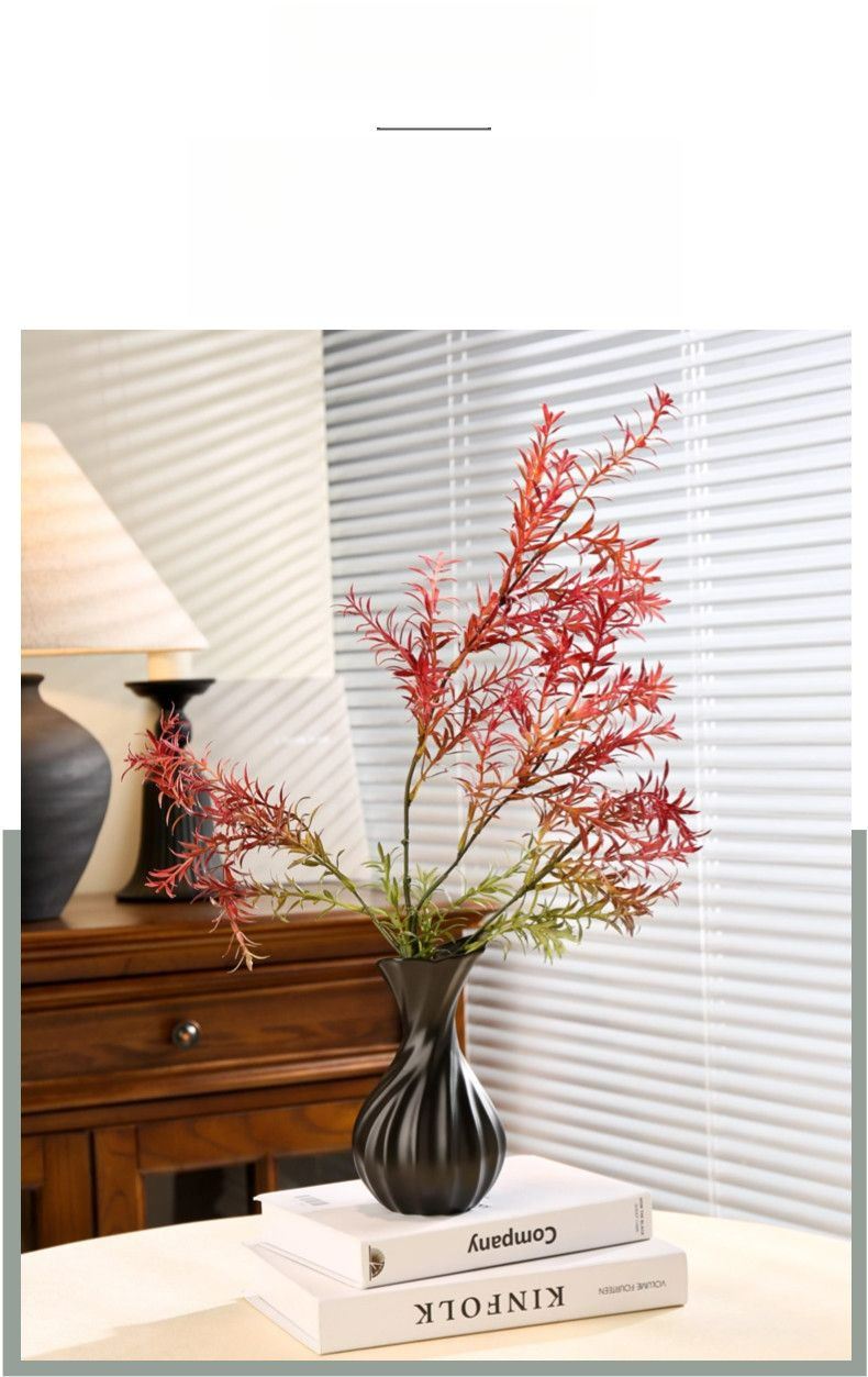 Artistic Vase Ceramic Ins Style High Aesthetic Living Room Creative Flower Arrangement Niche High-end Hydroponic Dining_voghion.com