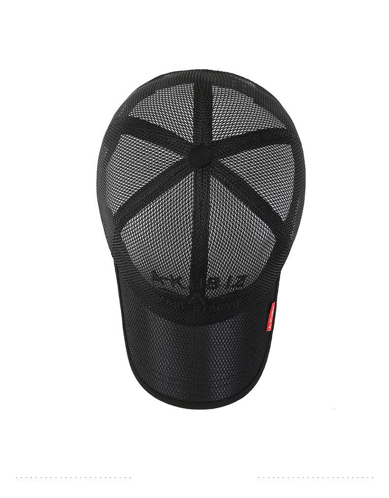 Herrenhüte Hut Sommer Hohlkrempe Atmungsaktive Full Mesh Duckbill Cap Outdoor Sports Sonnenschutz Baseball Cap Männer und Frauen Sonnenhut_voghion.com