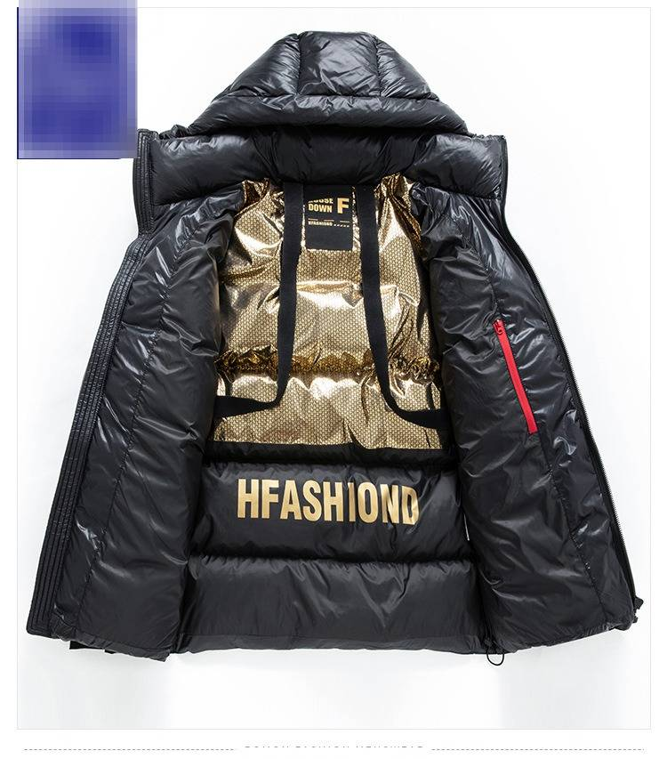 Chaqueta de plumón para hombre con capacidad de 800 unidades para invierno, corta y ultragruesa para frío extremo (40 °C)._voghion.com