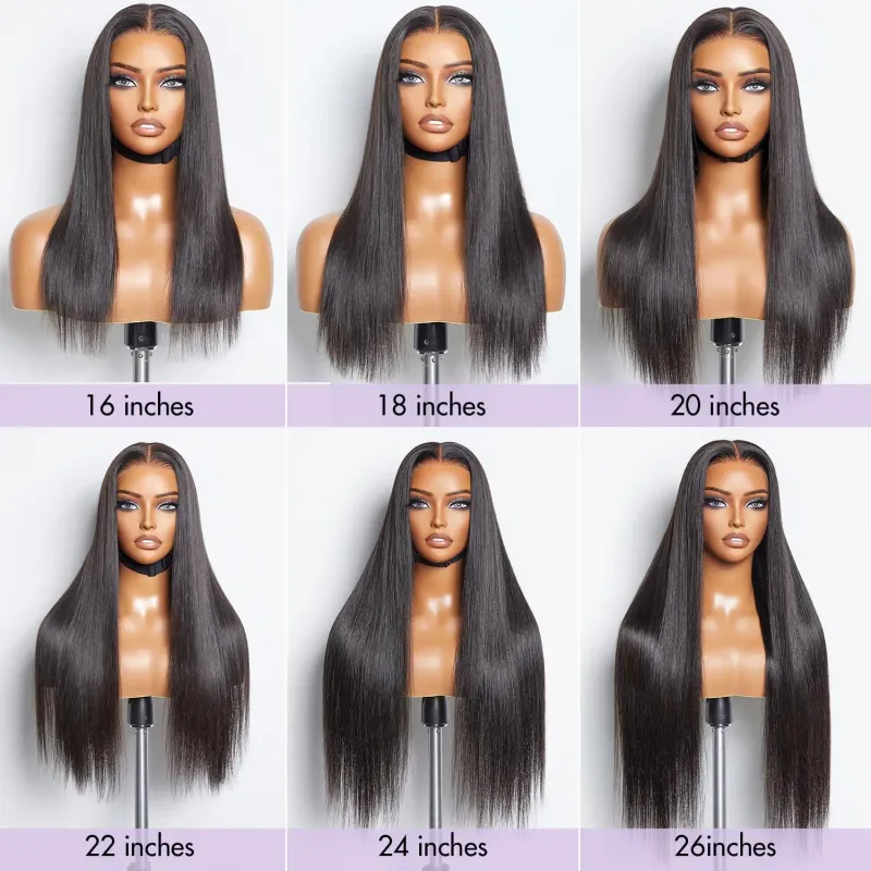 13x4 HD Transparante Lace Front Menselijk Haar Pruiken voor Vrouwen Braziliaans Maagdelijk Menselijk Haar_voghion.com