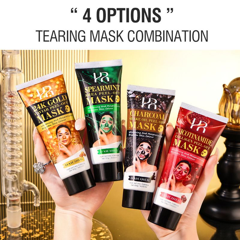 Hot Selling English Version MASK Snail Collagen Firming Moisturizing Peel-off Tear-off Mask_voghion.com