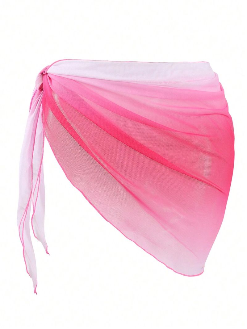 Vêtements pour femmes Nouveaux vacances Loisirs amples Vacances Bikini Tablier de plage Dégradé de couleurs Plusieurs couleurs_voghion.com