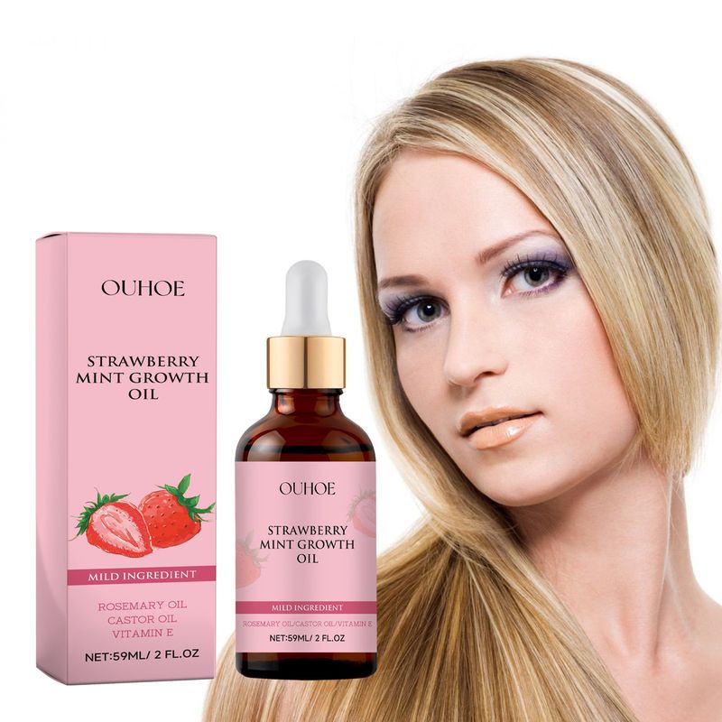 OUHOE Olio essenziale per la cura dei capelli nutriente, denso e leggero, rinfrescante e non appiccicoso_voghion.com