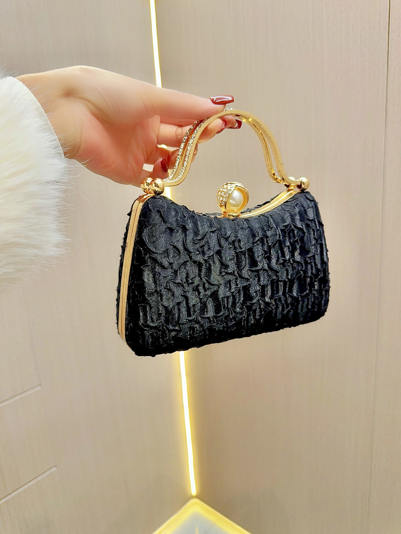 Borsa da bar per feste da donna, in stile celebrità, portatile, abito da sera, piccola borsa per banchetti a cavalcioni obliqua_voghion.com