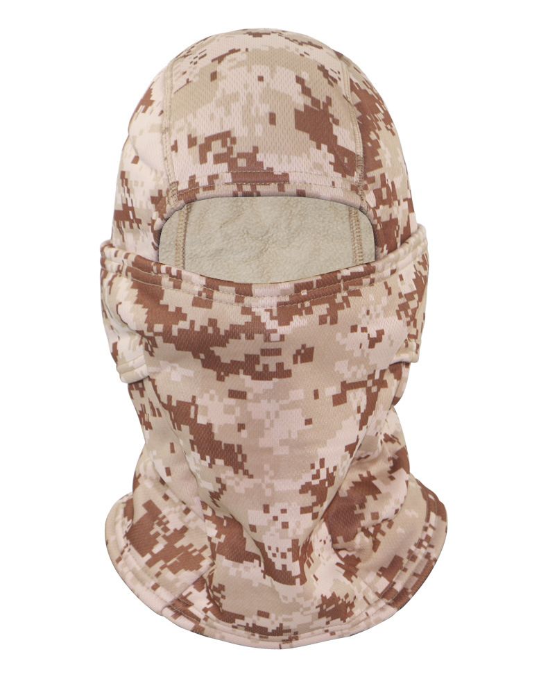 Casco táctico de terciopelo de camuflaje, pasamontañas, gorro informal de una pieza para otoño e invierno, casco de ciclismo, forro interior,_voghion.com
