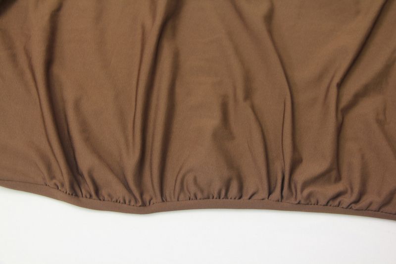 2024 herfst winter nieuwe grensoverschrijdende dames ronde hals mouw jurk, Europese en Amerikaanse sexy heup hing slim fit lange_voghion.com