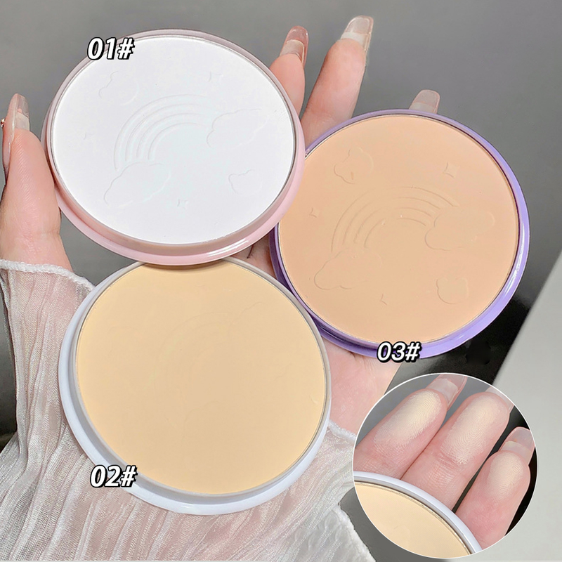 Control Waterproof Oil Makeup Moisturizing Brightening Press Nature Light Breathable Lasting Setting Loose_voghion.com