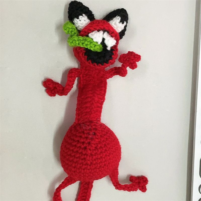 Nuovo fermaporta a forma di animaletto dei cartoni animati fatto a mano all'uncinetto, ornamento per porta_voghion.com