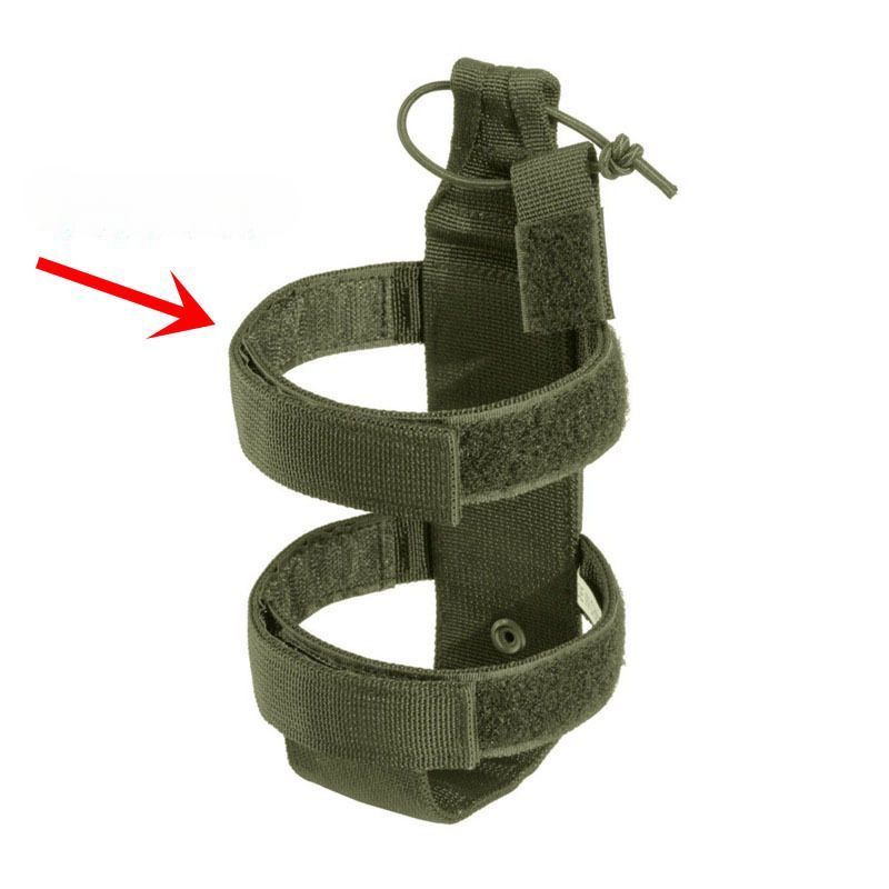 Militär-Enthusiasten Taktische Outdoor Wandern MOLLE System Tragbare Einstellbare Wasser Flasche Hülse_voghion.com