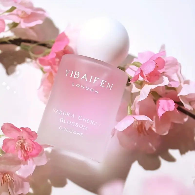 50ml Japanese Cherry Blossom Perfume For Women - Floral Fruity Eau De Toilette | Sakura & Peach Fragrance | Long-Lasting Date Night Scent_voghion.com