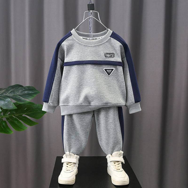 Ropa para niños Nuevo suéter de otoño para niños, traje de moda para niños, primavera y otoño, ropa de otoño para bebés varones guapos y de moda_voghion.com