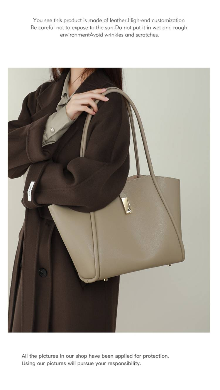 Bolso de mano VINEY 2025, nuevo bolso de mujer, bolso de hombro para ir al trabajo, gran capacidad, bolso de cuero de alta gama para madres._voghion.com
