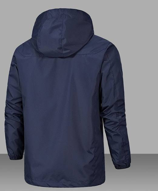 Veste coupe-vent unisexe à capuche – Manteau d'extérieur léger et imperméable pour la randonnée, le cyclisme et les voyages (imperméabilité 1000 mm, tailles S à 5XL)_voghion.com