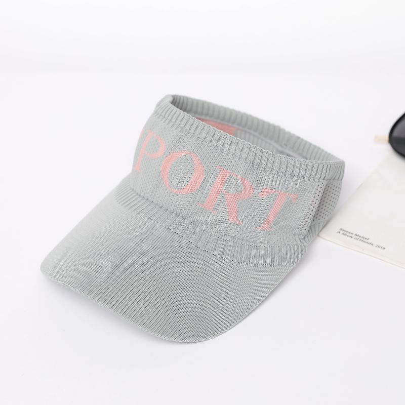 Unbeatable Quality Women's Summer Knitted Open Top Sunshade With Large Eaves Running Sports Outdoor Sun Protection Duck Tongue Hat_voghion.com
