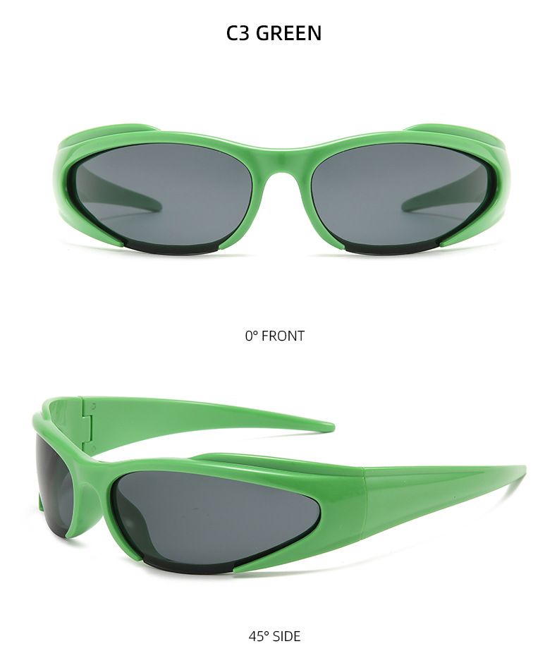 Fashion New Sports Sunglasses Y2K Outdoor Cycling Glasses Personalized Sunscreen Sunglasses_voghion.com