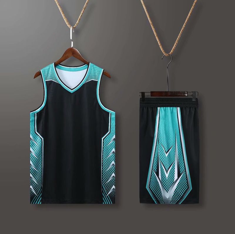 Completo da basket, maglia stampata da uomo con scritte, allenamento per competizioni sportive universitarie, canotta, squadra_voghion.com