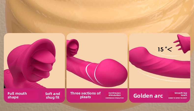 Masturbation Artifact Dual-Vibration Female Vibrator Fully Automatic Clitoris Stimulation Orgasm Sex Toy Adult Product_voghion.com