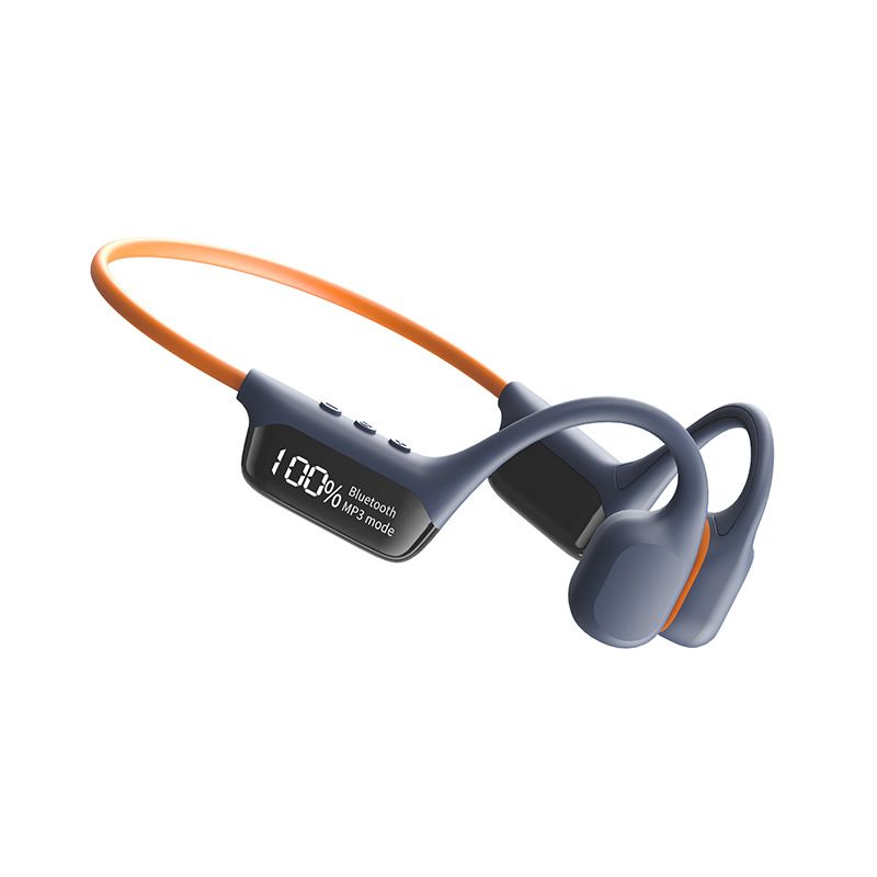 New Display Bone Conduction Bluetooth 5.4 Waterproof Swimable 32G Memory Wireless Sports Earphones_voghion.com
