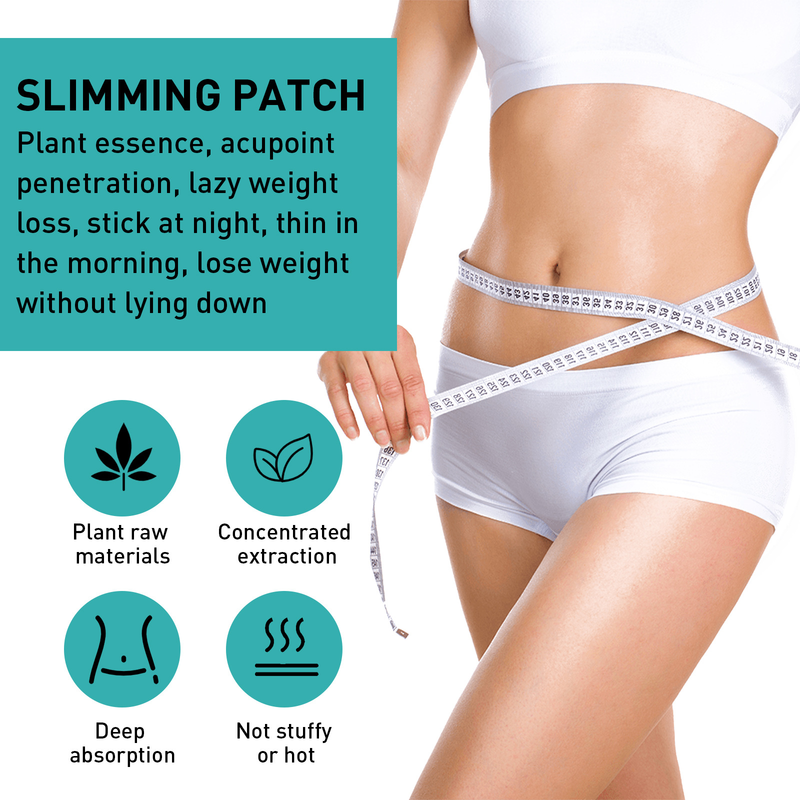 Slimming West&Month Herbal Umbilical Patch with Magnetic Lazy Body Beauty Salutation Meat Big Belly Shaping En_voghion.com