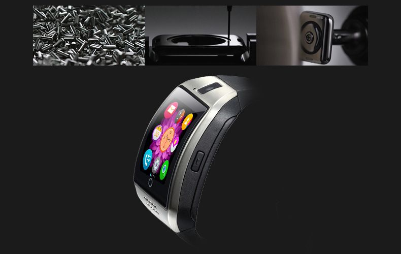Q18 Smart Watch - SIM Card Support, HD Curved Screen, Step Counter & Bluetooth Calling_voghion.com