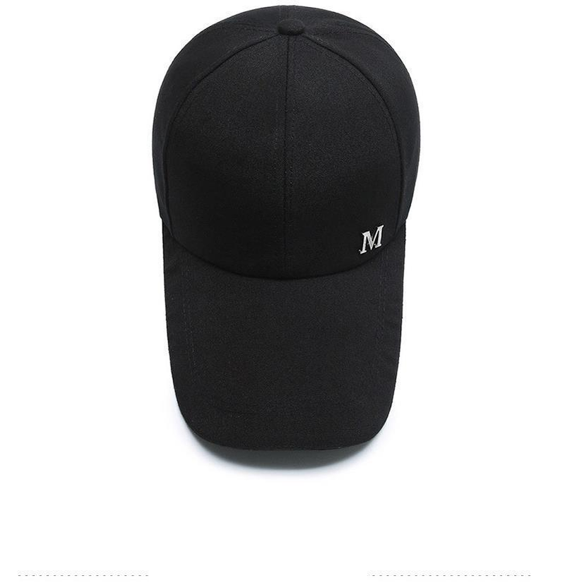 Men's Hats Hat Spring Men And Women Lengthened Sandwich Brim Canvas Cap Men Sports Sun Protection Fishing Baseball Cap_voghion.com