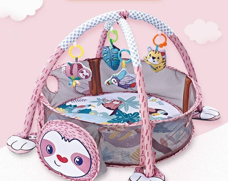Multifunctional Baby Game Gym Play Mat Climbing Mat Fitness Rack Infant Educational Toys Rug Blanket Ball Pit Activity P_voghion.com