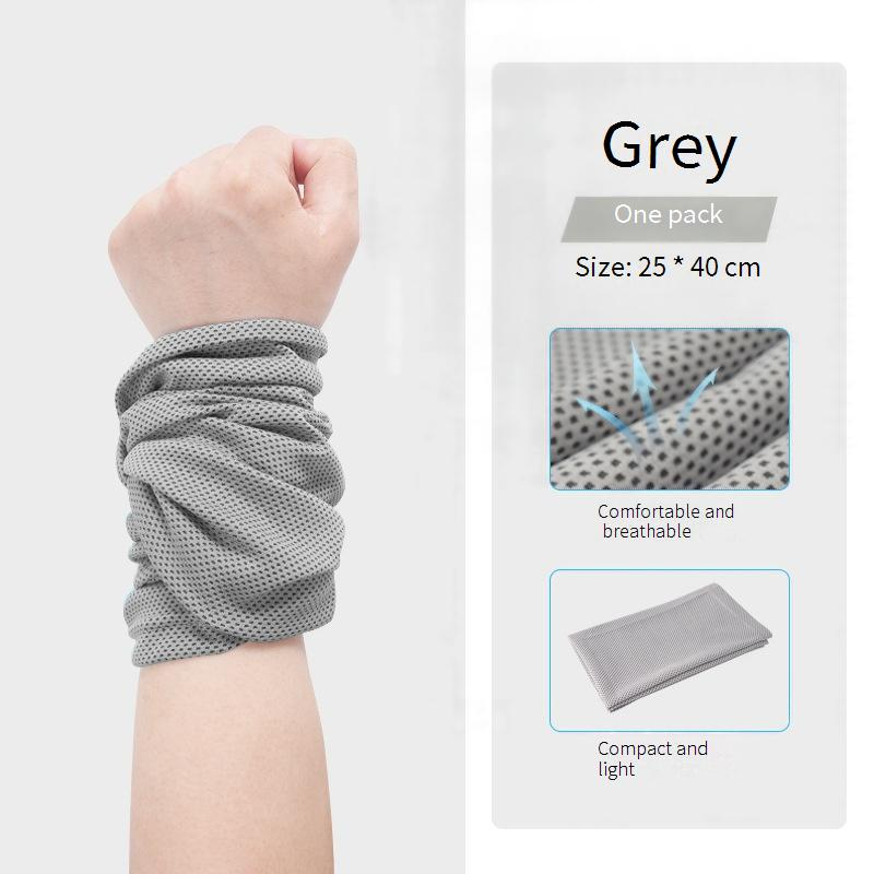 Ultra-Thin Cooling Sports Wristband – Instant Ice Feel & Quick-Dry For Running, Gym & Outdoor – Sweat-Wicking & Non-Slip For Men & Women_voghion.com