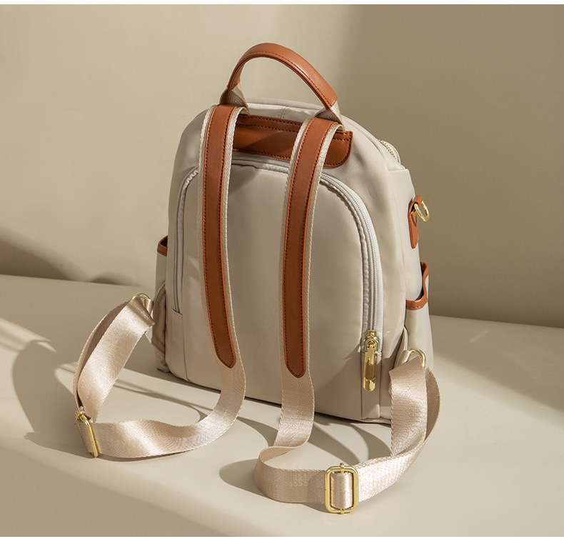 and Summer New Style, Large Capacity, Casual Oxford Fabric Backpack For Women, Korean Version, Multi-functional, Suitable For Commuting And Travel._voghion.com