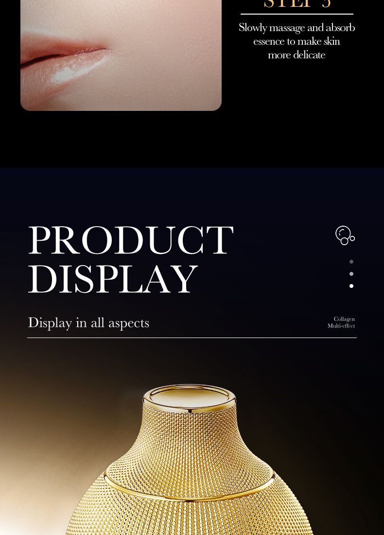 Crème hydratante visage au collagène Full English Pearl 70 g SADOER_voghion.com