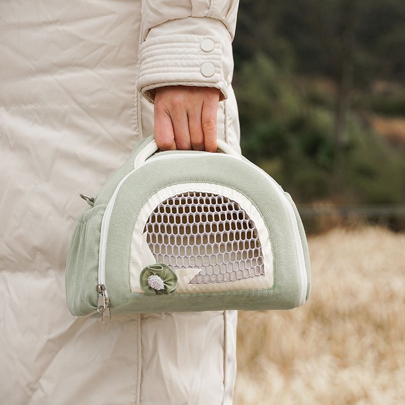 Supplies Factory Outdoor Injection Anti-Lost Backpack Crossbody Hanging Small Artifact Pet Breathable Warm Outer Bag_voghion.com
