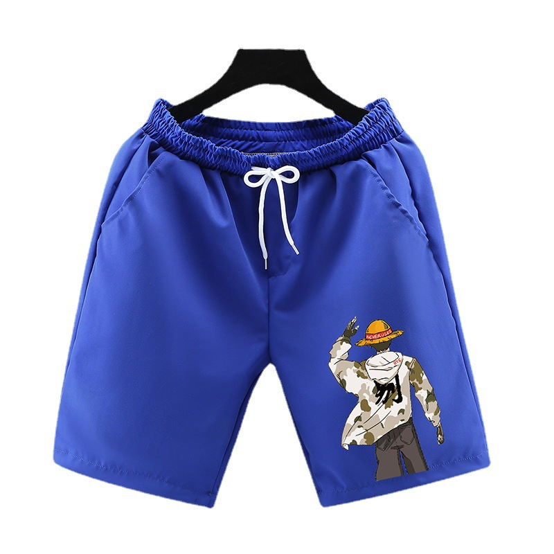 Sommer Piratenkönig Sport Shorts Herren große lockere schnell trocknende lässige 5-Punkt-Hose Basketballhose Strandhose_voghion.com