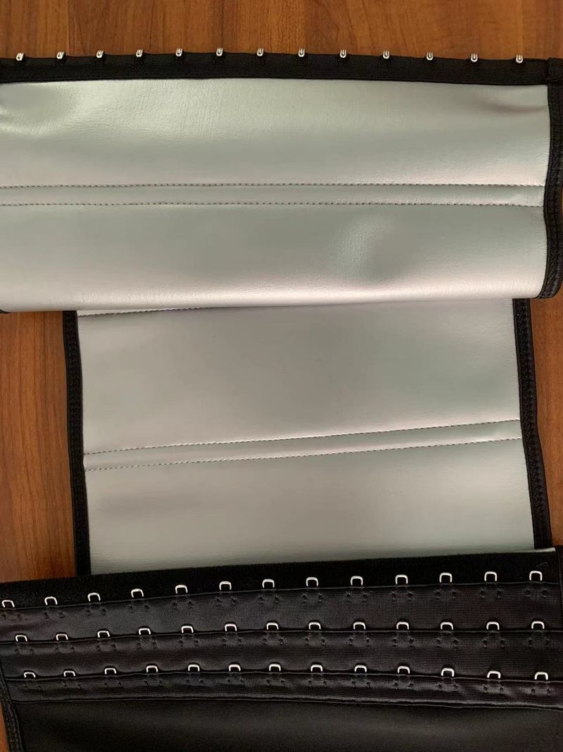 sports fat-burning girdle to break sweat for women plus size postpartum abdominal belt shaping slimming latex belt girdle_voghion.com