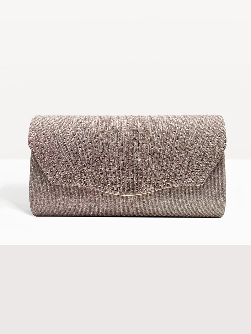 Confezione regalo di nozze di alta qualità con polvere colorata per cena con strass scintillanti, confezione per abito formale_voghion.com