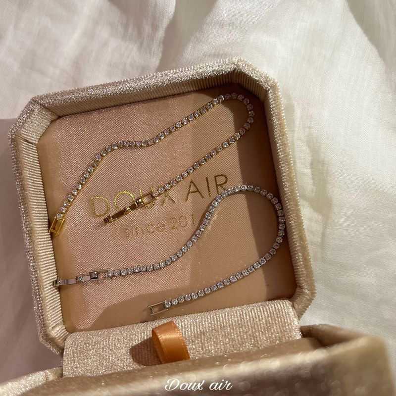 Strahlend funkelndes Zirkon-Armband, feines Starlight Instagram-Stil, exquisites und vielseitiges High-End-Schmuckarmband für_voghion.com